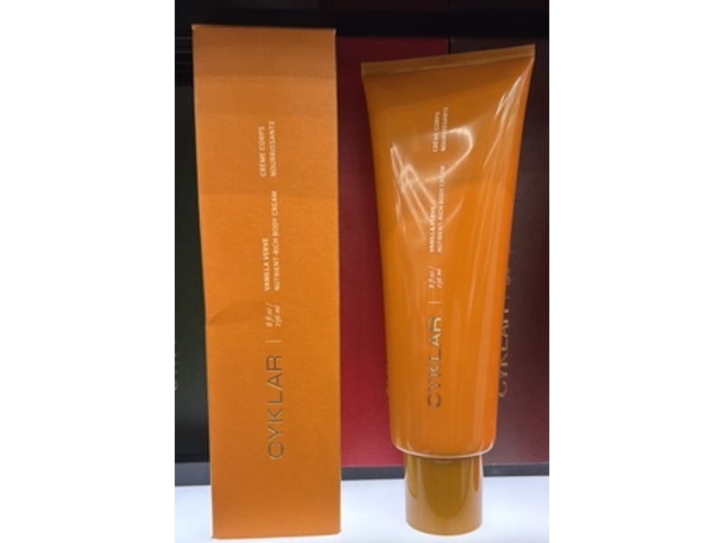 Cyklar Nutrient-Rich Body Cream, Vanilla Verve, 8 fl oz/236 mL