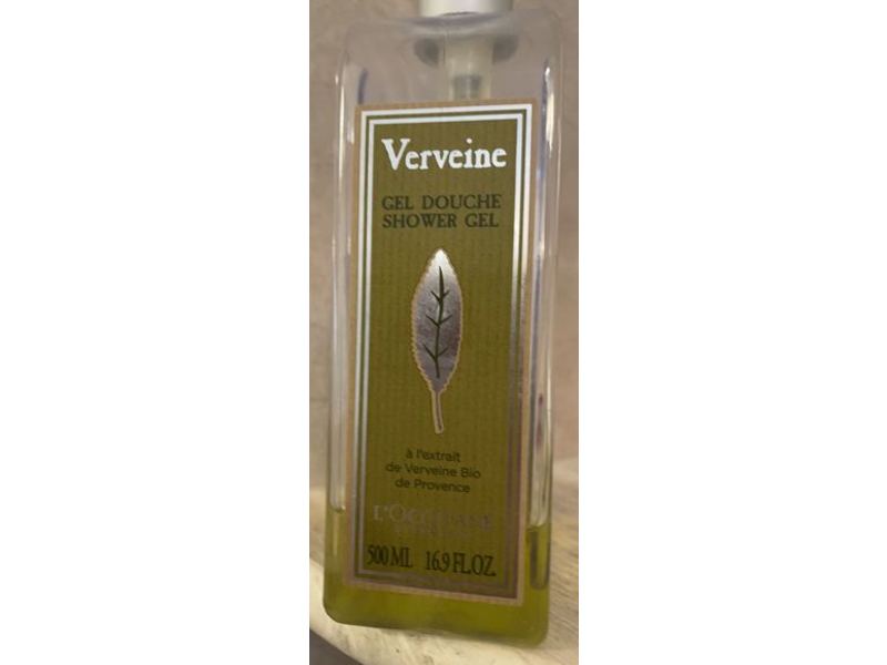 L'Occitane En Provence Verveine Shower Gel, 16.9 fl oz/500 mL