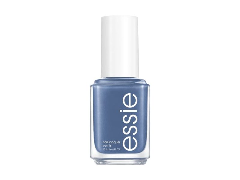 essie Nail Lacquer, Cool Muted Blue, 0.46 fl oz/13.5 mL