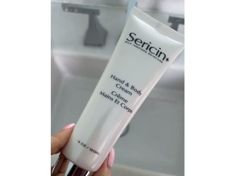 Sericin+ Hand & Body Cream, 4 oz/120 mL