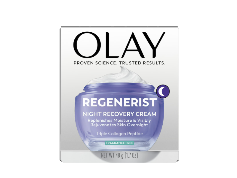 Olay Regenerist Night Recovery Cream, 1.7 oz/48 g, Pack Of 2