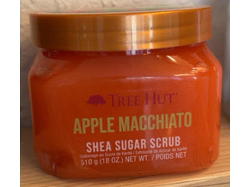 Tree Hut Apple Macchiato Shea Sugar Scrub, 18 oz/510 g