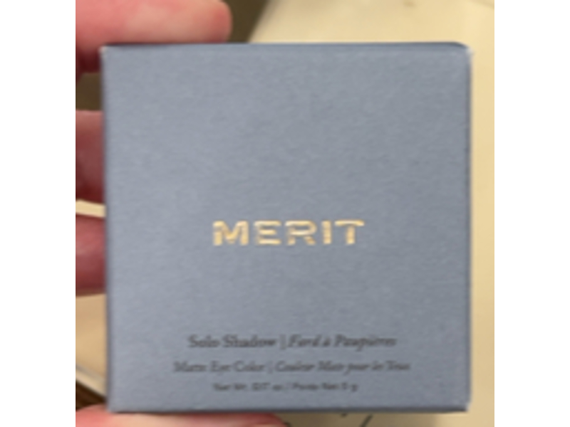 Merit Solo Shadow Matte Eye Color, Studio, 0.17 oz/5 g