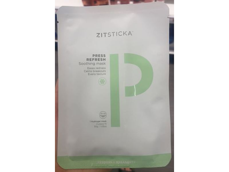 ZitSticka Press Refresh Soothing Mask, 1 Count