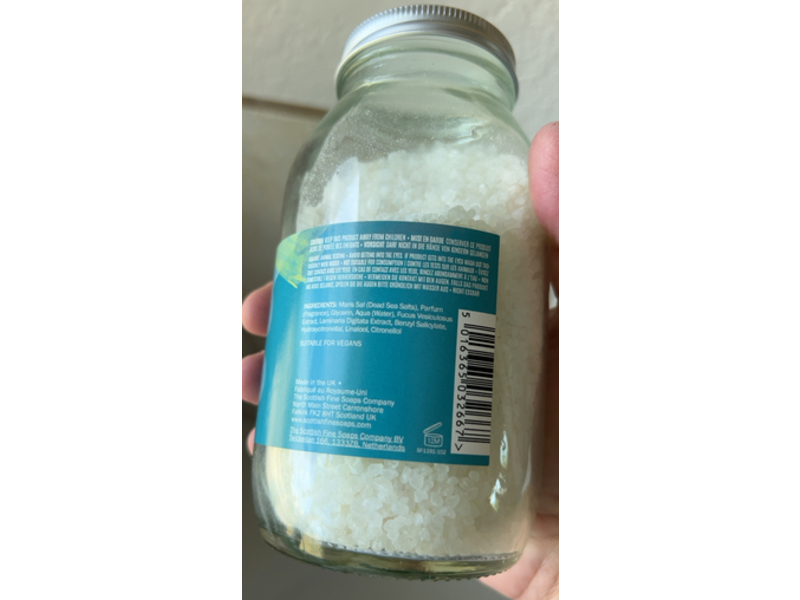 The Scottish Fine Soaps Company Mineral Bath Soak, Sea Kelp, 17.5 oz/500 g