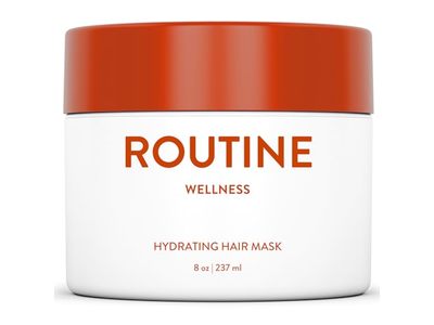 Routine Wellness Hydrating Hair Mask, Coconut & Vanilla, 8 fl oz/237 mL
