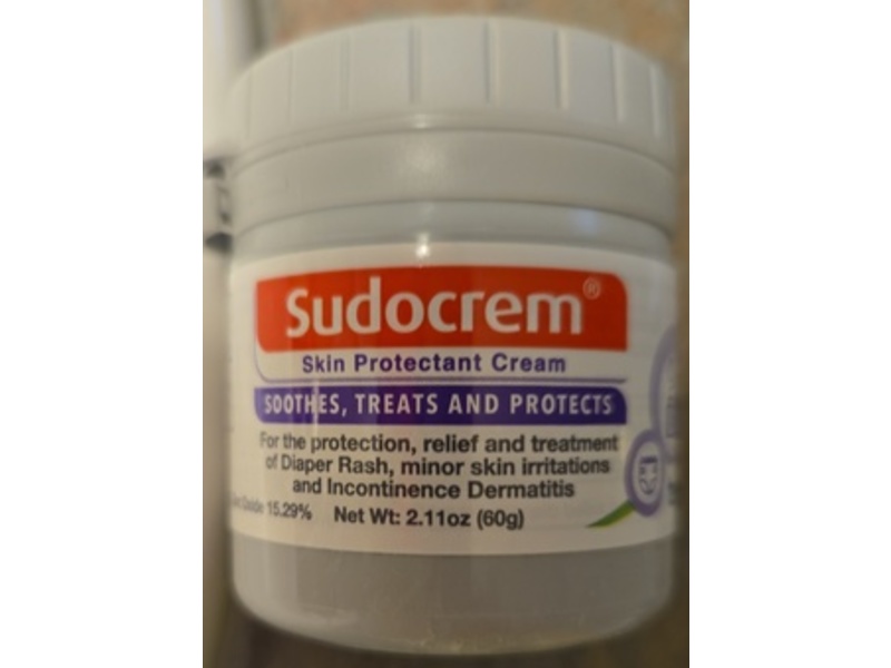 Sudocrem Skin Protectant Cream, 2.11 oz/60 g