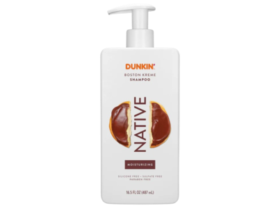 Native Dunkin Boston Kreme Moisturizing Shampoo, 16.5 fl oz/487 mL
