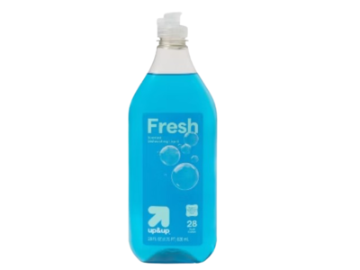 Up & Up Dishwashing Liquid, Fresh, 28 fl oz/828 mL