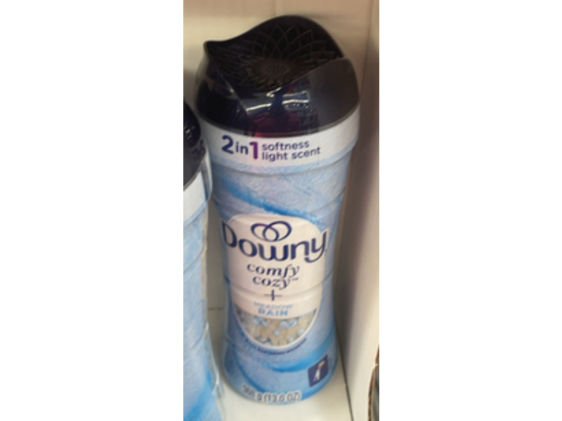 Downy Comfy Cozy In-Wash Softening Booster, Meadow Rain Scent, 13.0 oz/368 g