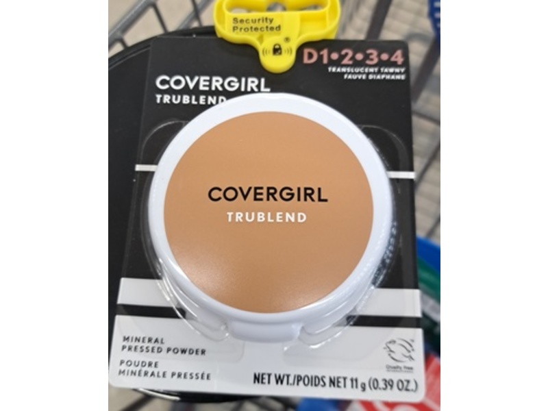 Covergirl TruBlend Pressed Powder, Translucent Tawny-005, 0.39 oz/11 g