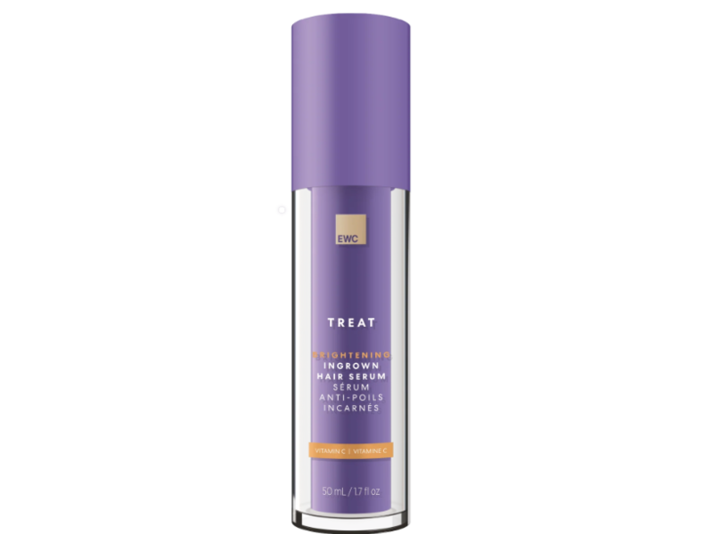European Wax Center Treat Brightening Ingrown Hair Serum, Vitamin C, 1.7 fl oz/50 mL