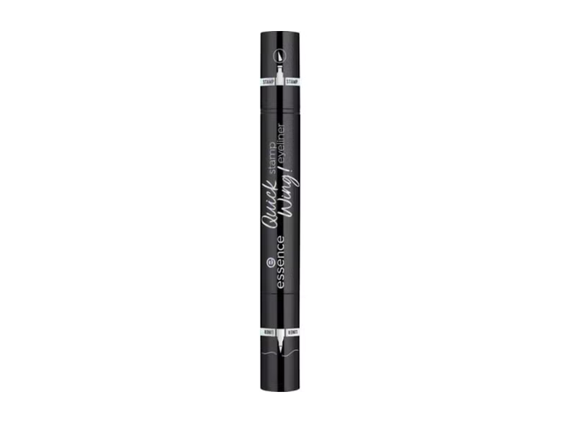 Essence Quick Wing! Stamp Eyeliner, 01 Black, 0.11 oz/3.5 mL