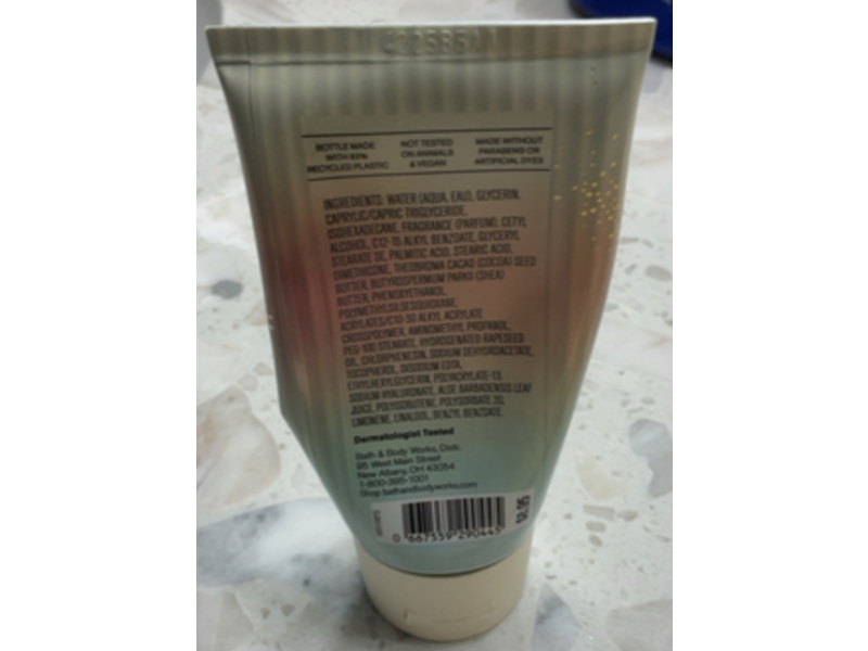 Bath & Body Works Ultimate Hydration Body Cream, Shea Butter + Hyaluronic Acid, Vanilla Romance, 2.5 oz/70 g