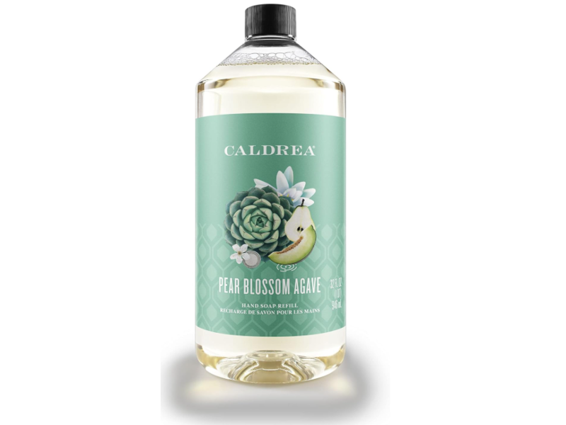 Caldrea Hand Soap Refill, Pear Blossom Agave Scent, 32 oz/946 mL