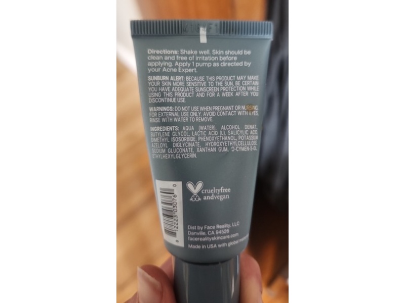 Face Reality Exfoliates And Refines Serum, 1 fl oz/30 mL