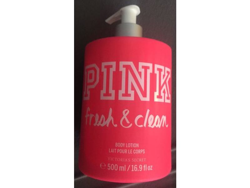 Victoria's Secret Pink Fresh & Clean Body Lotion, 16.9 oz/500 mL