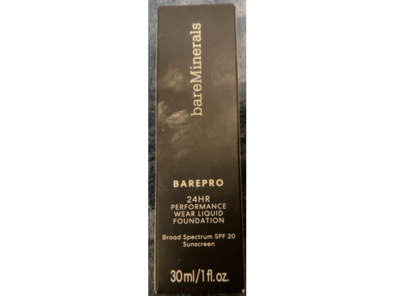 bareMinerals Barepro Performance Wear Liquid Foundation, SPF 20, Linen 10.5, 1 fl oz/30 mL