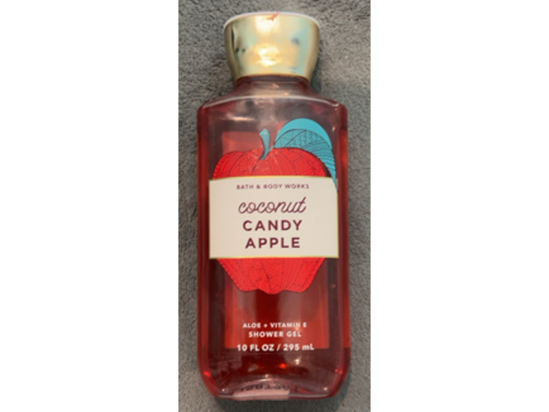 Bath & Body Works Shower Gel, Coconut Candy Apple, 10 fl oz/295 mL