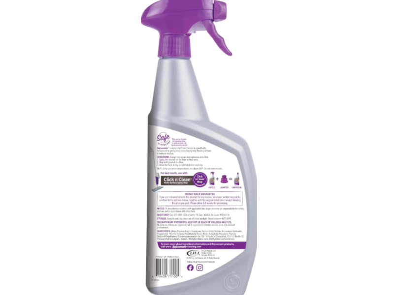 Rejuvenate Luxury Vinyl Floor Cleaner, Fresh Citrus Scent, 32 fl oz/946 mL