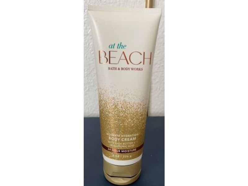 Bath & Body Works Ultimate Hydration Body Cream, At The Beach, 8 oz/226 g