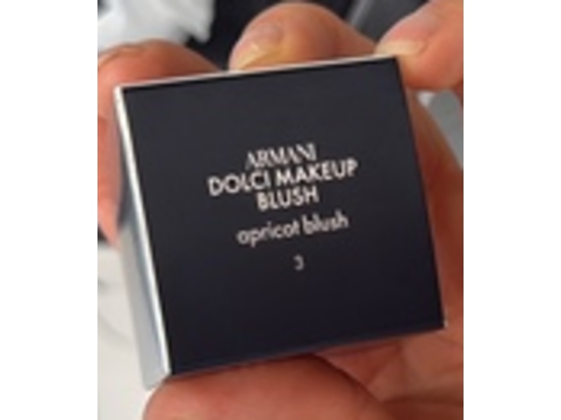 Armani Beauty Dolci Makeup Blush, 3 Apricot Blush, 0.28 oz/8 g