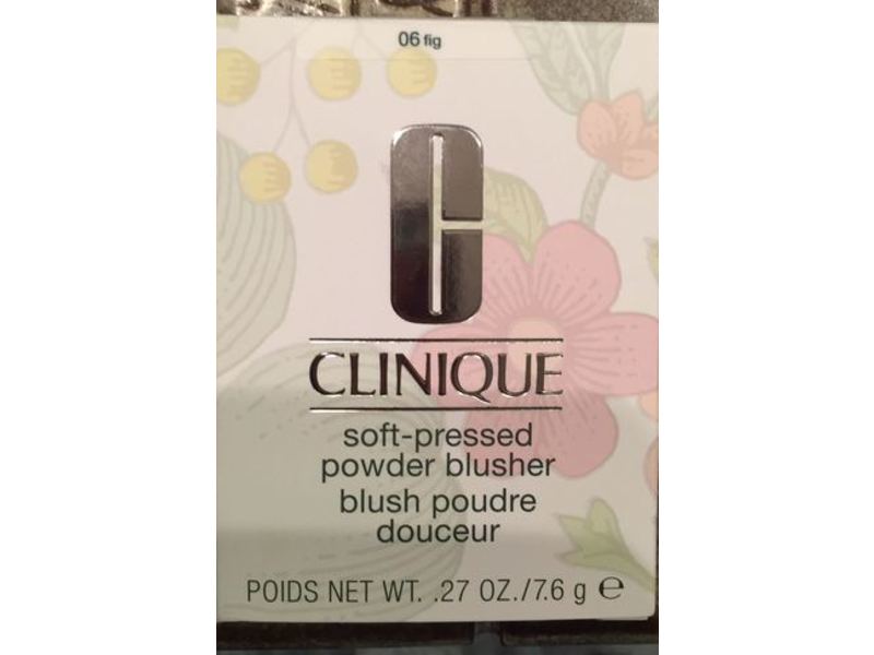 Clinique Soft Pressed Powder Blusher, 06 Fig, 0.27 oz/7.6 g