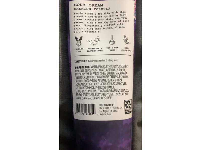 Five Deep Breaths Body Cream, Lavender & Chamomile, 11.5 oz/326 g