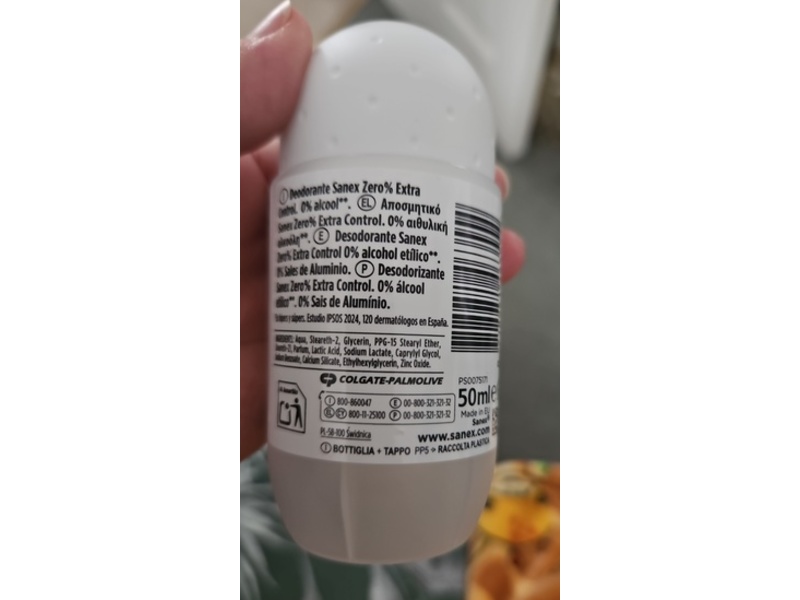 Sanex Zero Deodorant, 50 mL