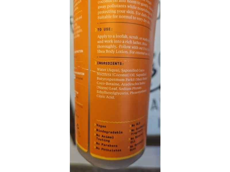 Alaffia Everyday Shea Body Wash, 16 fl oz