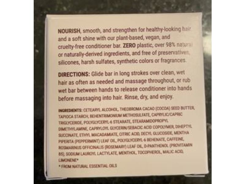 Superzero Conditioner Bar, Thinning hair, 0.70 oz/20 g