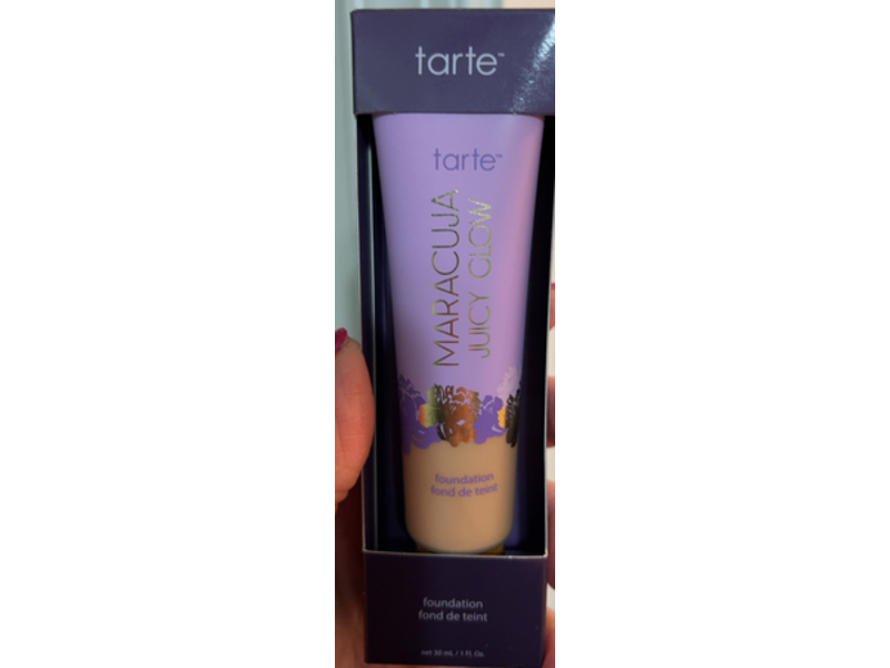 Tarte Maracuja Juicy Glow Skin Tint, 55H Deep Honey, 1 fl oz/30 mL