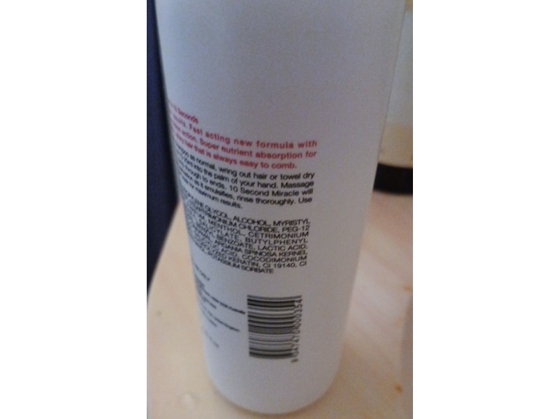 Justice Professional Platinum 10 Second Hair Miracle, 8.45 fl oz/250 mL