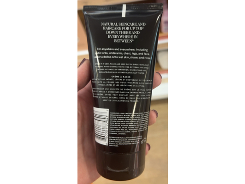 Fur Protective & Smoothing Shave Cream, 5.0 fl oz/150 mL