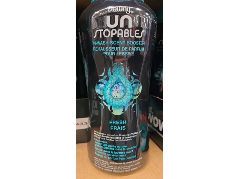 Downy Unstopables In-Wash Scent Booster, Fresh, 39.9 oz/1.13 kg