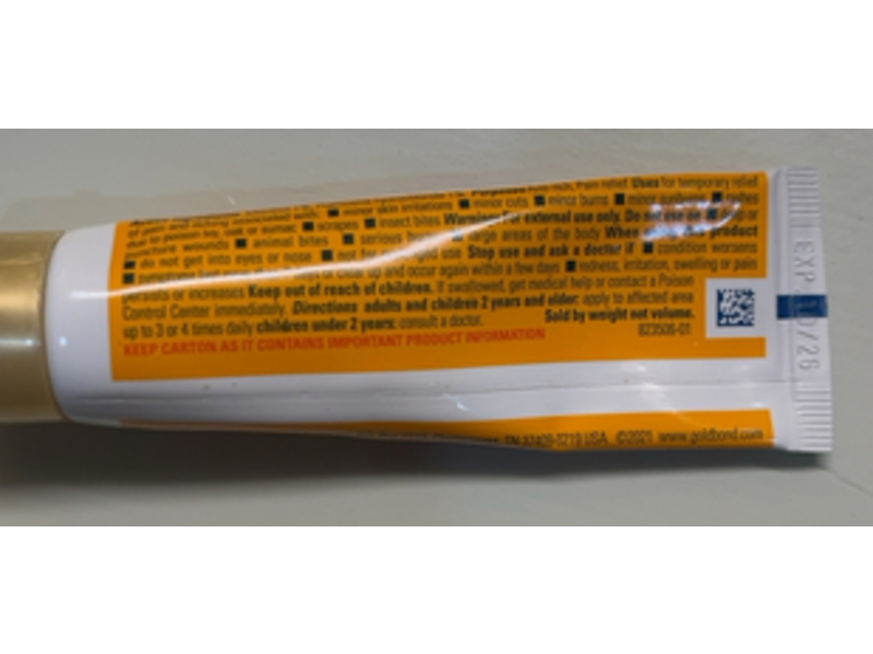 Gold Bond Rapid Relief Ani-Itch Cream, 1 oz/28 g