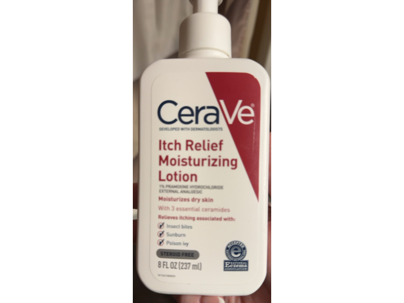 CeraVe Itch Relief Moisturizing Lotion, 8 fl oz|237 mL