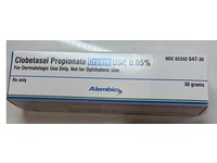 Clobetasol Propionate Cream USP, 0.05%, 30 g, Alembic (Rx) - thumbnail 1