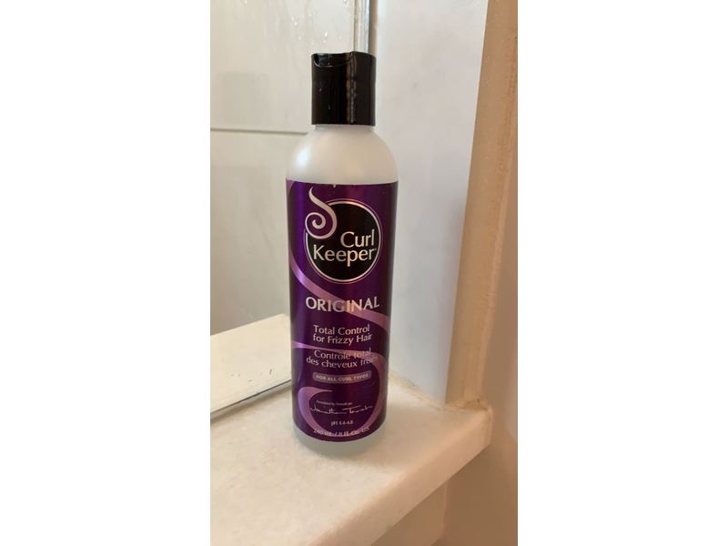 Curl Keeper Original Liquid Styler, Frizz Free Curls, 8 fl oz / 240 mL
