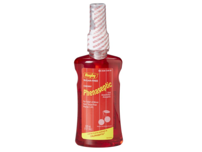 Rugby Sugar Free Phenaseptic Oral Anesthetic, Cherry, 6 fl oz/117 mL