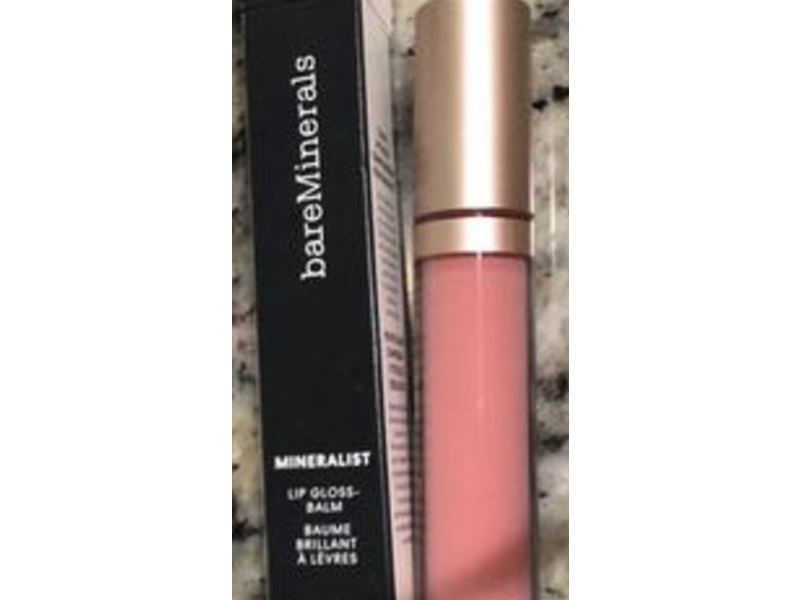 BareMinerals Mineralist Lip Gloss Balm, Serenity, 0.13 fl oz/4 mL