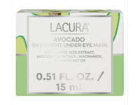 Lacura Overnight Under-Eye Mask, Avocado, 0.51 floz/15 mL - Image 2