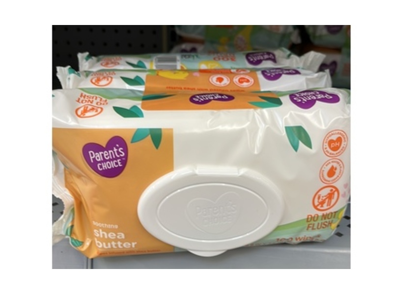 Parent's Choice Baby Wipes, Refreshing Cucumber, 100 Wipes, Pack Of 3