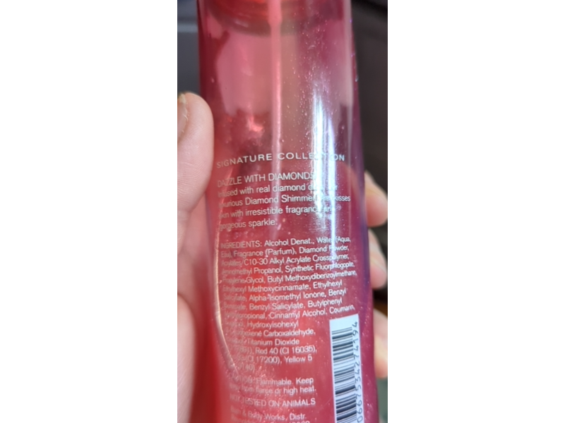 Bath & Body Works Diamond Shimmer Mist, Japanese Cherry Blossom,8 fl oz/236 mL