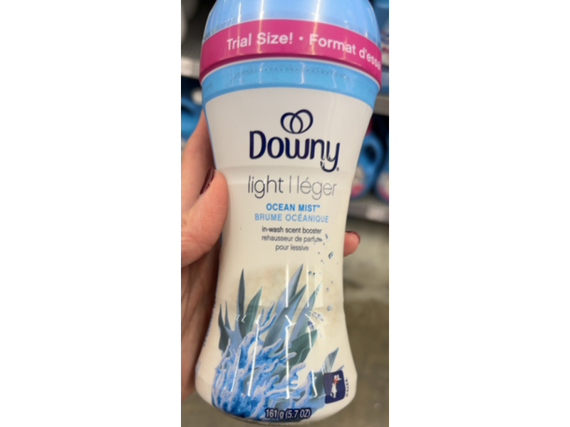 Downy Light In-Wash Scent Booster, Ocean Mist, 5.7 oz/161 g