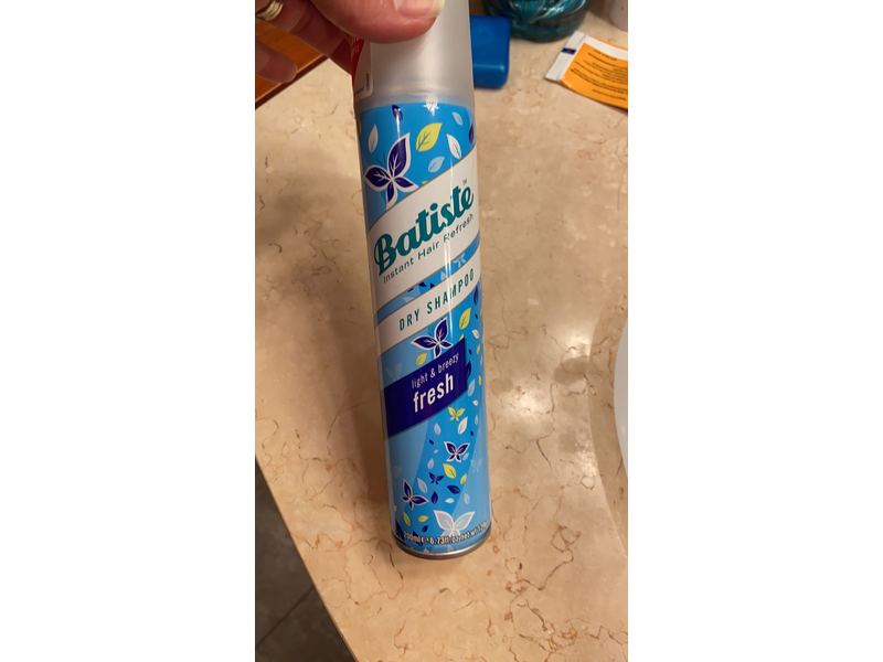 Batiste Dry Shampoo, Light & Breezy Fresh, 6.73 fl oz/200 mL