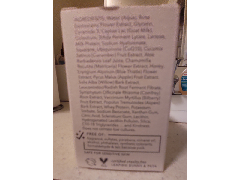 Beekman 1802 Milk Drops Ceramide Serum, 0.5 fl oz/15 mL