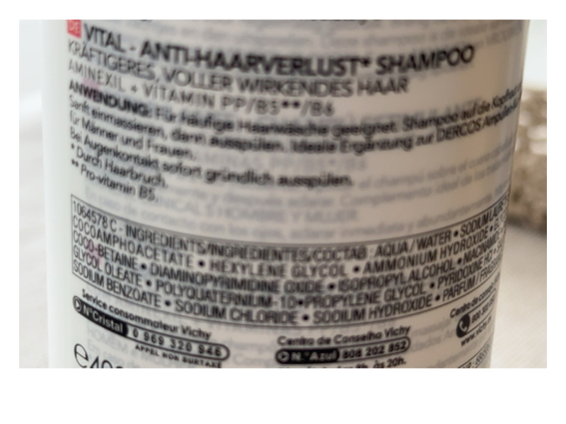 Vichy Laboratoires Dercos Technique Stimulating Shampoo, 400 mL