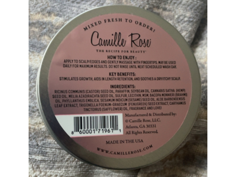 Camille Rose Old Fashioned Hair Formula, The Gro Grease, 4 oz