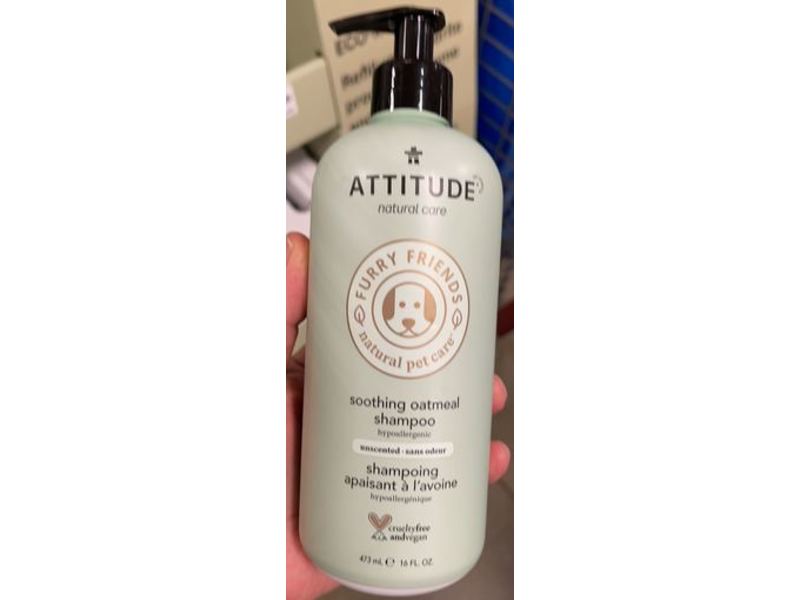 Attitude Natural Care Soothing Oatmeal Shampoo, 16 fl oz/473 mL